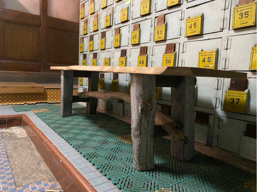 ベンチづくりの記録　その4　-組み立て【完成】-